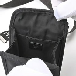 CELINE Trekking Mobile Pouch Smartphone Phone Holder 10J21 Nylon Black S-155829