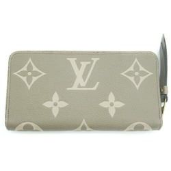 LOUIS VUITTON Louis Vuitton Zippy Wallet Monogram Empreinte Long Tourterelle Creme M69794