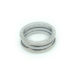 BVLGARI B-ZERO1 2-band ring, K18WG, white gold, size 15