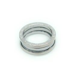 BVLGARI B-ZERO1 2-band ring, K18WG, white gold, size 15