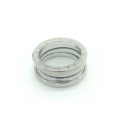 BVLGARI B-ZERO1 2-band ring, K18WG, white gold, size 9