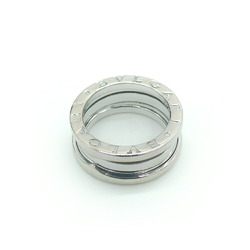 BVLGARI B-ZERO1 2-band ring, K18WG, white gold, size 9