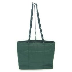 PRADA Prada Plachain Nylon Tote Bag Green