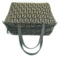 FENDI Zucchino Handbag Pouch Canvas Zucca Pattern 2386-8BN105-jq4-039