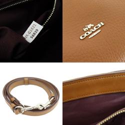 Coach 56839 Metalwork Handbag Leather Women's COACH