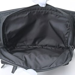 PRADA Belt Bag Body 2VL003 Nylon Saffiano Leather Black E-155713