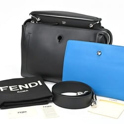 FENDI.com Shoulder Bag 8BN293 5QL F01F3 Leather Black S-155748