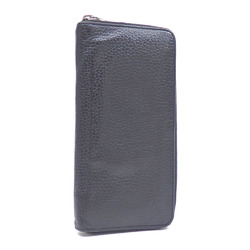Louis Vuitton Round Long Wallet Zippy Vertical Men's M58412 Noir Black Taurillon Leather