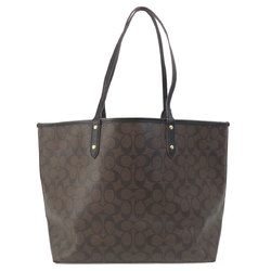 Coach F36658 Reversible Signature Tote Bag PVC Women's COACH