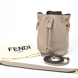 FENDI Mon Tresor Bag 8BS010 A18B F0E65 Brown (Greige) S-155703