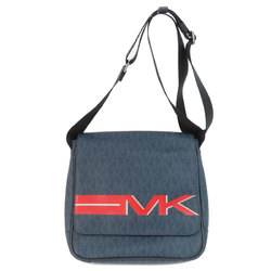 Michael Kors MK Signature Shoulder Bag PVC Women's