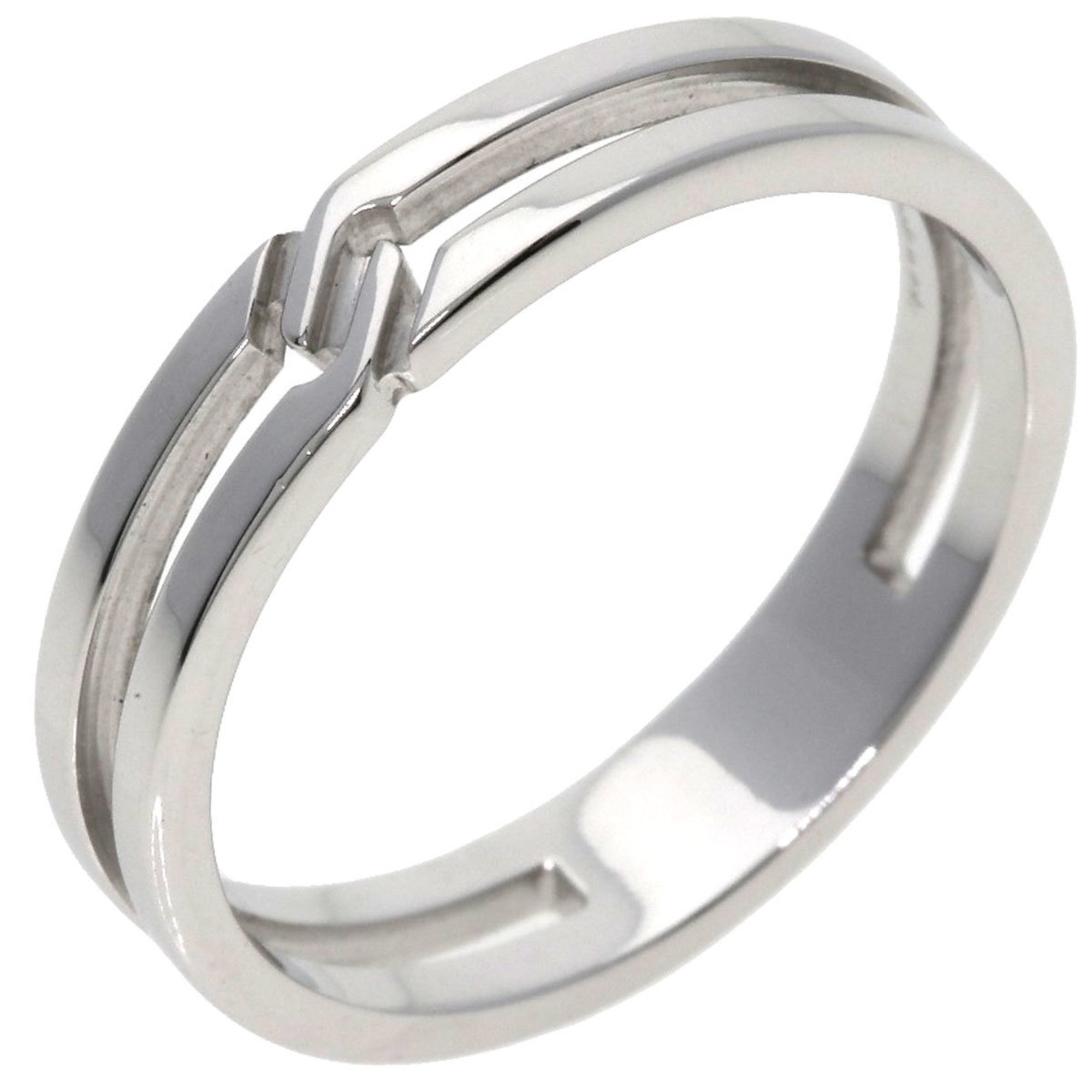 Gucci Infinity #14 Ring, 18K White Gold, Women's, GUCCI