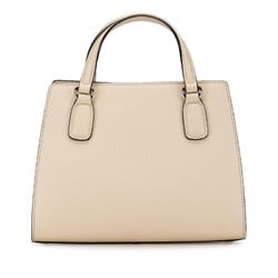 Gucci Interlocking G Soho Handbag Shoulder Bag 607722 Beige Leather Women's GUCCI