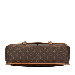 Louis Vuitton Monogram Gibessier GM Shoulder Bag M42249 Brown PVC Leather Women's LOUIS VUITTON