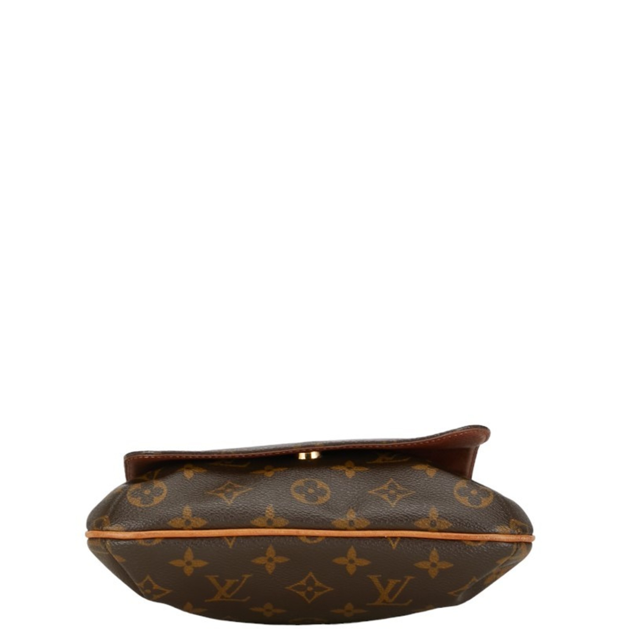 Louis Vuitton Monogram Musette Salsa Short Shoulder Bag M51258 Brown PVC Leather Women's LOUIS VUITTON