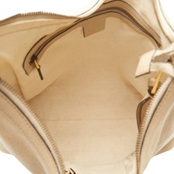 Gucci Interlocking G Handbag Shoulder Bag 326514 Beige Leather Women's GUCCI