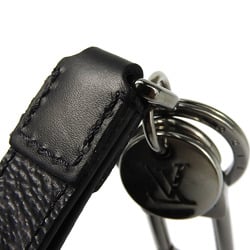Louis Vuitton Keychain Dragonne M61950 Monogram Eclipse Black Keyring Accessories Men's LOUIS VUITTON