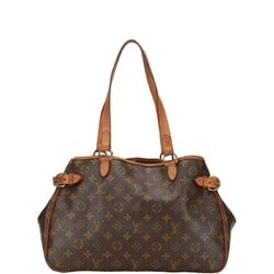 Louis Vuitton Monogram Batignolles Horizontal Shoulder Bag Handbag M51154 Brown PVC Leather Women's LOUIS VUITTON
