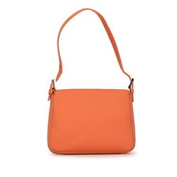 FENDI Mamma Bucket Shoulder Bag 26325 Orange Jersey Women's