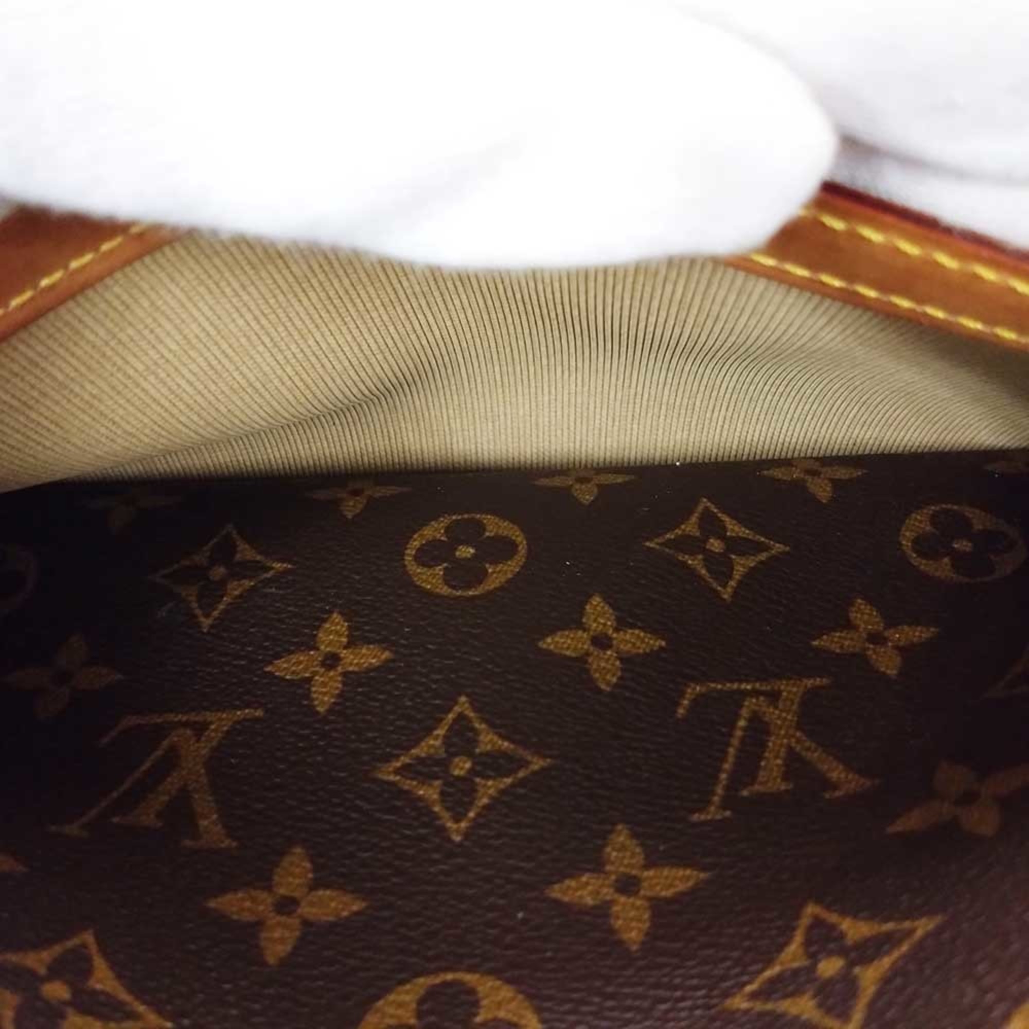 Louis Vuitton M45254 Reporter PM Shoulder Bag Brown Monogram Women's LOUIS VUITTON