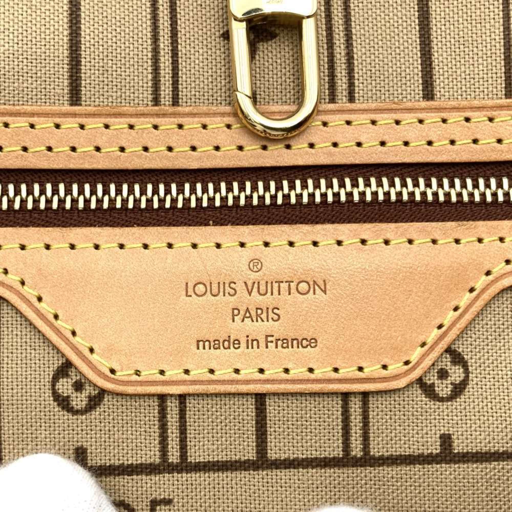 Louis Vuitton M40155 Neverfull PM Tote Bag Handbag Brown Monogram Women's LOUIS VUITTON