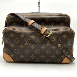 Louis Vuitton M45244 Nile Shoulder Bag Brown Monogram Women's LOUIS VUITTON