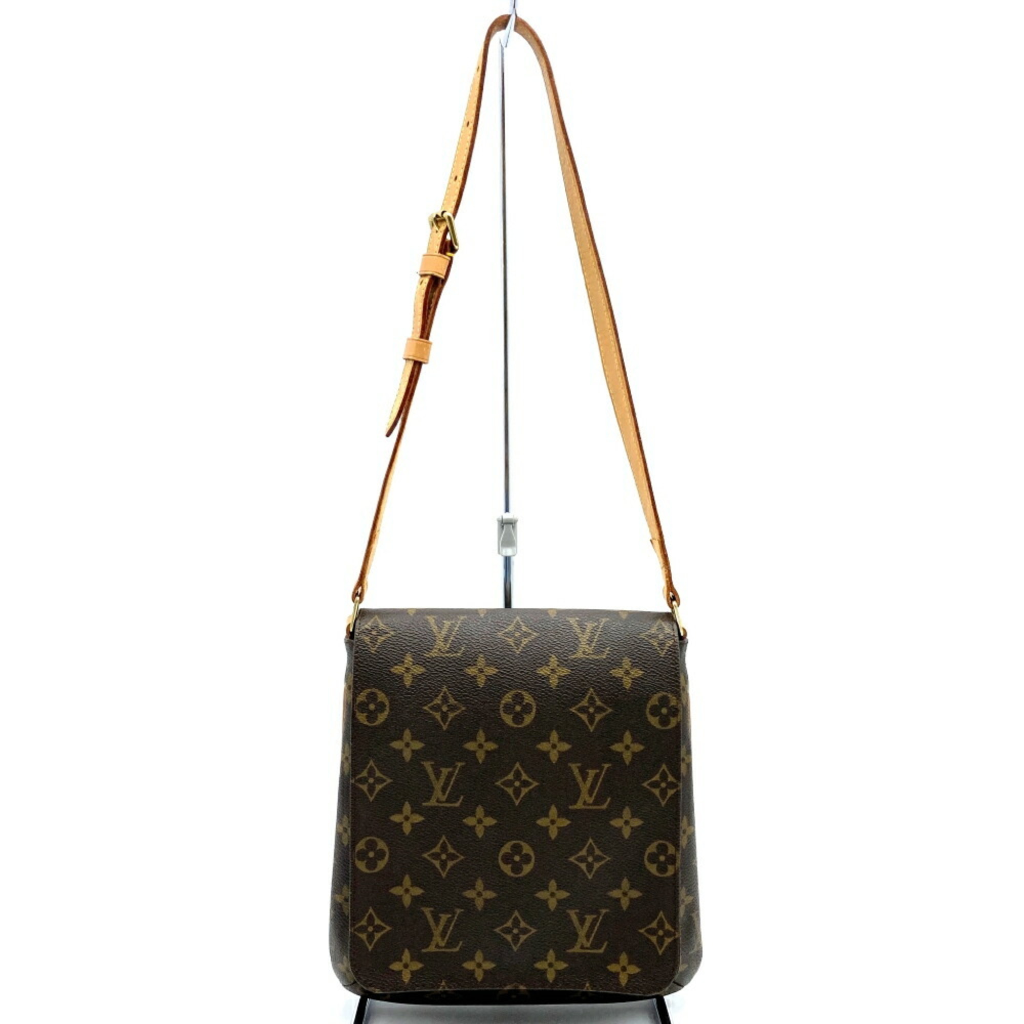 Louis Vuitton M51258 Musette Salsa Short Shoulder Bag Brown Monogram Women's LOUIS VUITTON