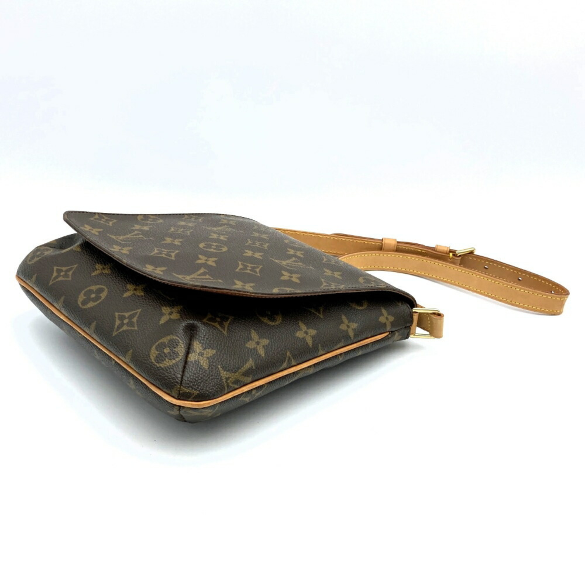 Louis Vuitton M51258 Musette Salsa Short Shoulder Bag Brown Monogram Women's LOUIS VUITTON