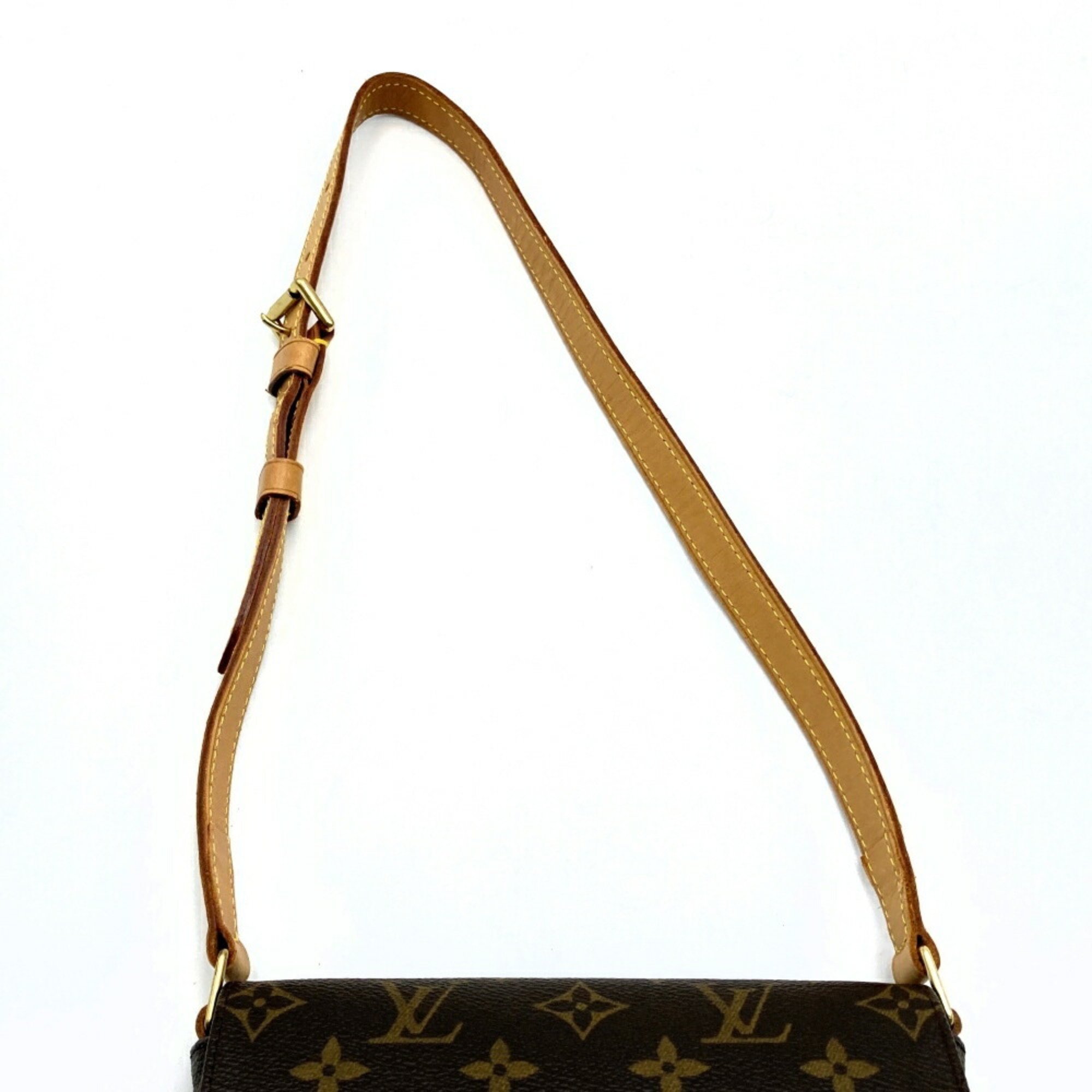 Louis Vuitton M51258 Musette Salsa Short Shoulder Bag Brown Monogram Women's LOUIS VUITTON