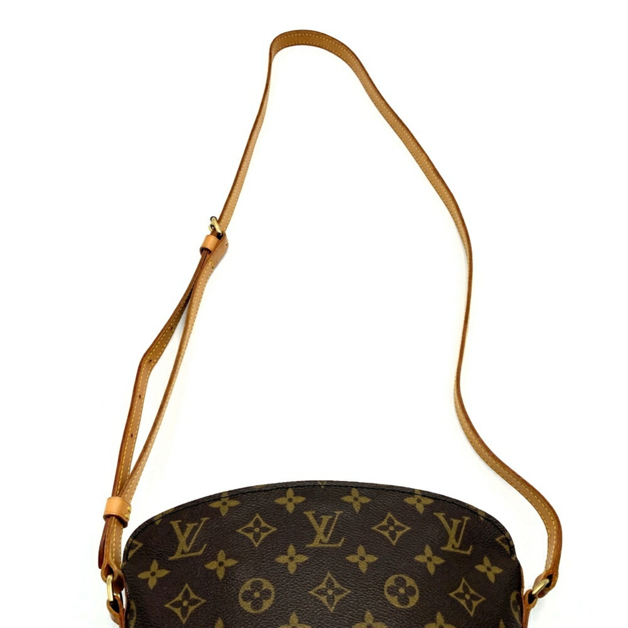 Louis Vuitton M51290 Drouot Shoulder Bag Brown Monogram Women's LOUIS VUITTON