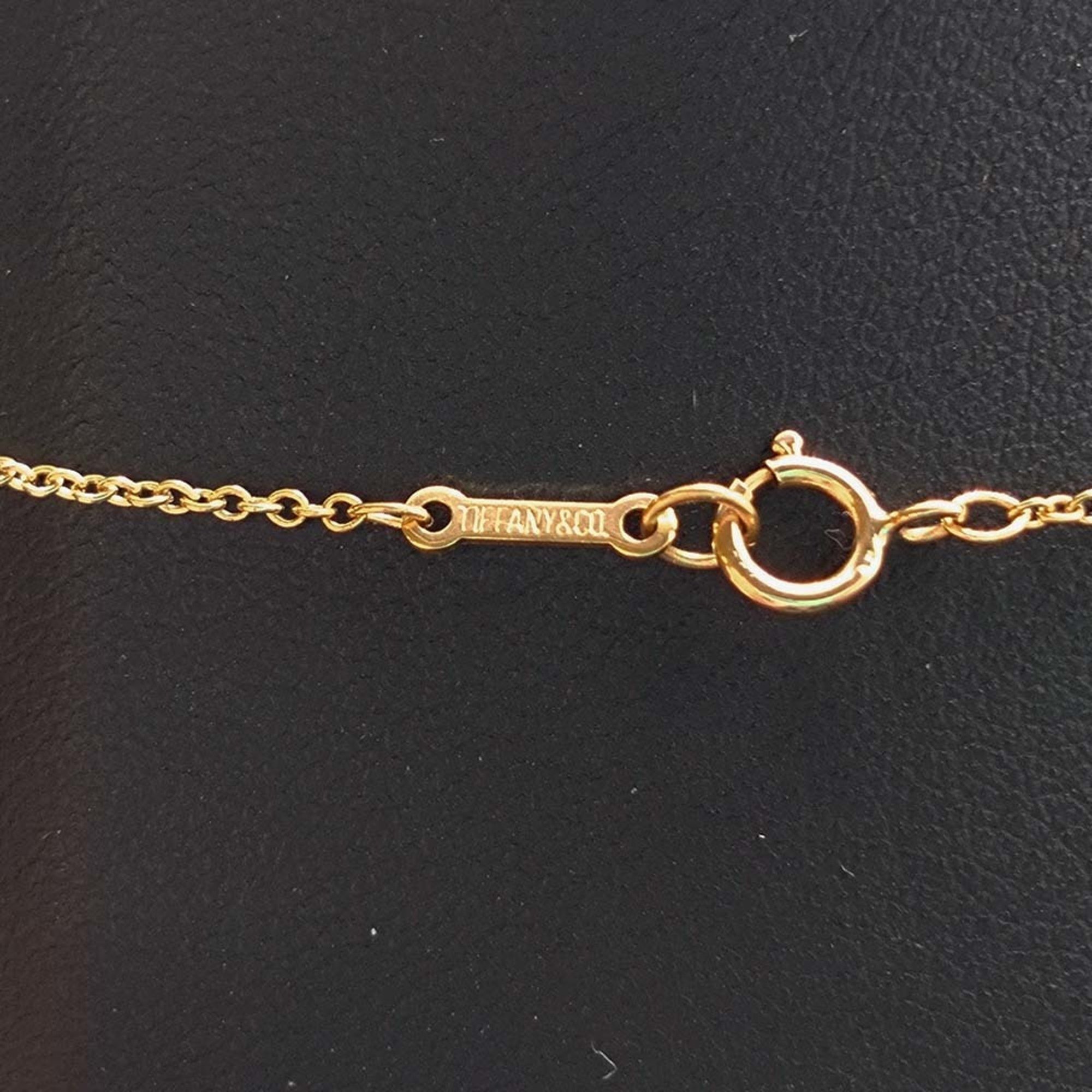 Tiffany Necklace Teardrop K18YG 4.0g Yellow Gold Ladies Elsa Peretti TIFFANY&Co.