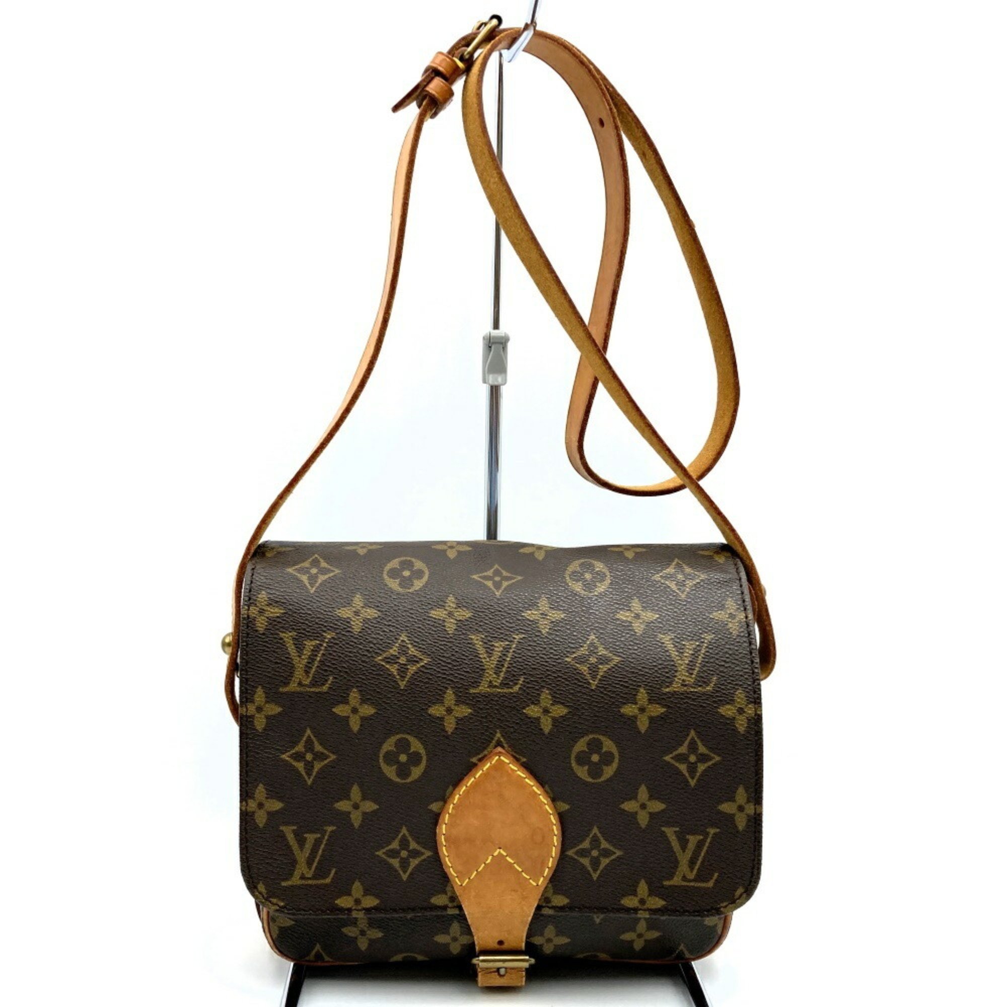 Louis Vuitton M51253 Cartesiere MM Shoulder Bag Brown Monogram Women's LOUIS VUITTON