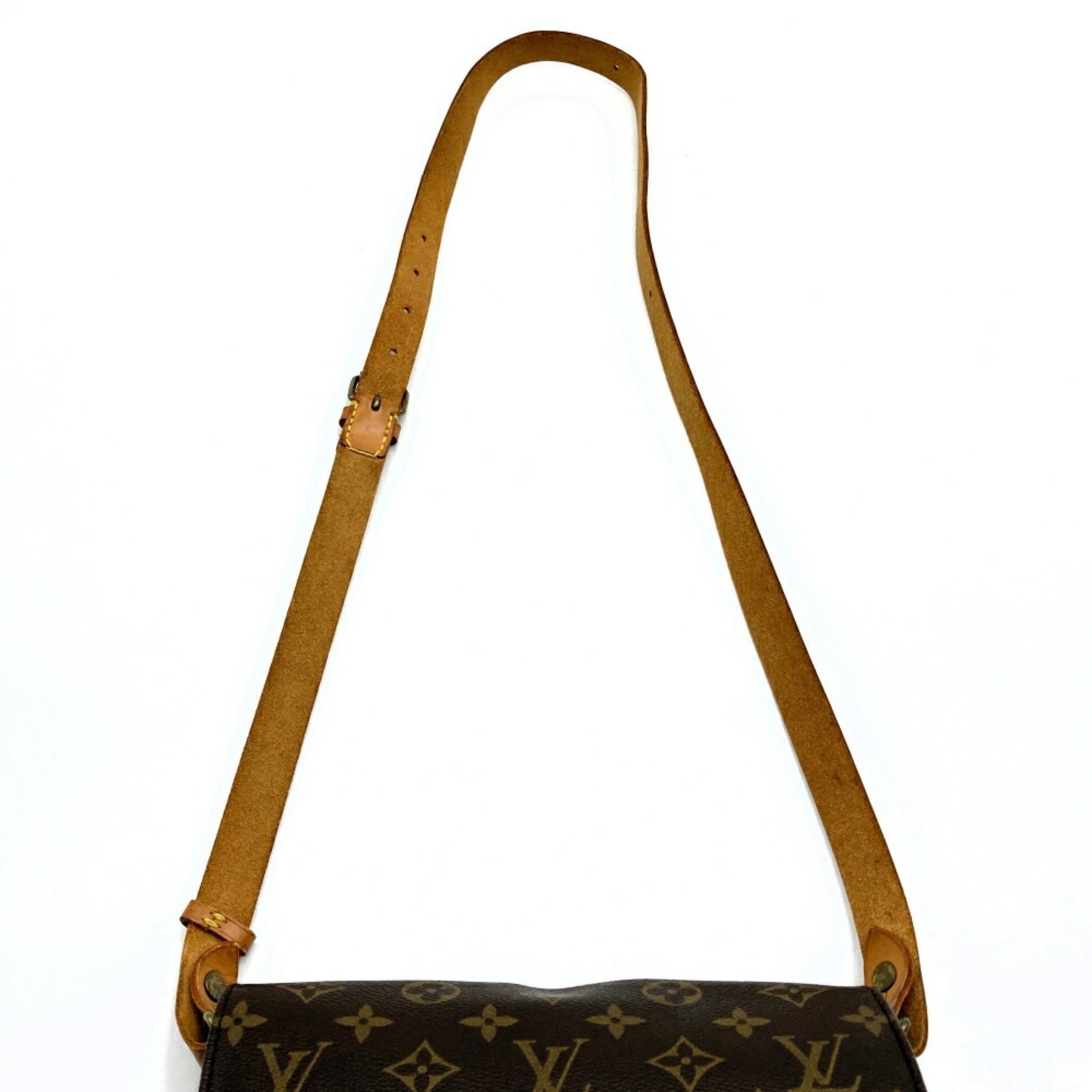 Louis Vuitton M51253 Cartesiere MM Shoulder Bag Brown Monogram Women's LOUIS VUITTON