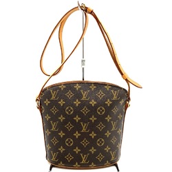 Louis Vuitton M51290 Drouot Shoulder Bag Brown Monogram Women's LOUIS VUITTON