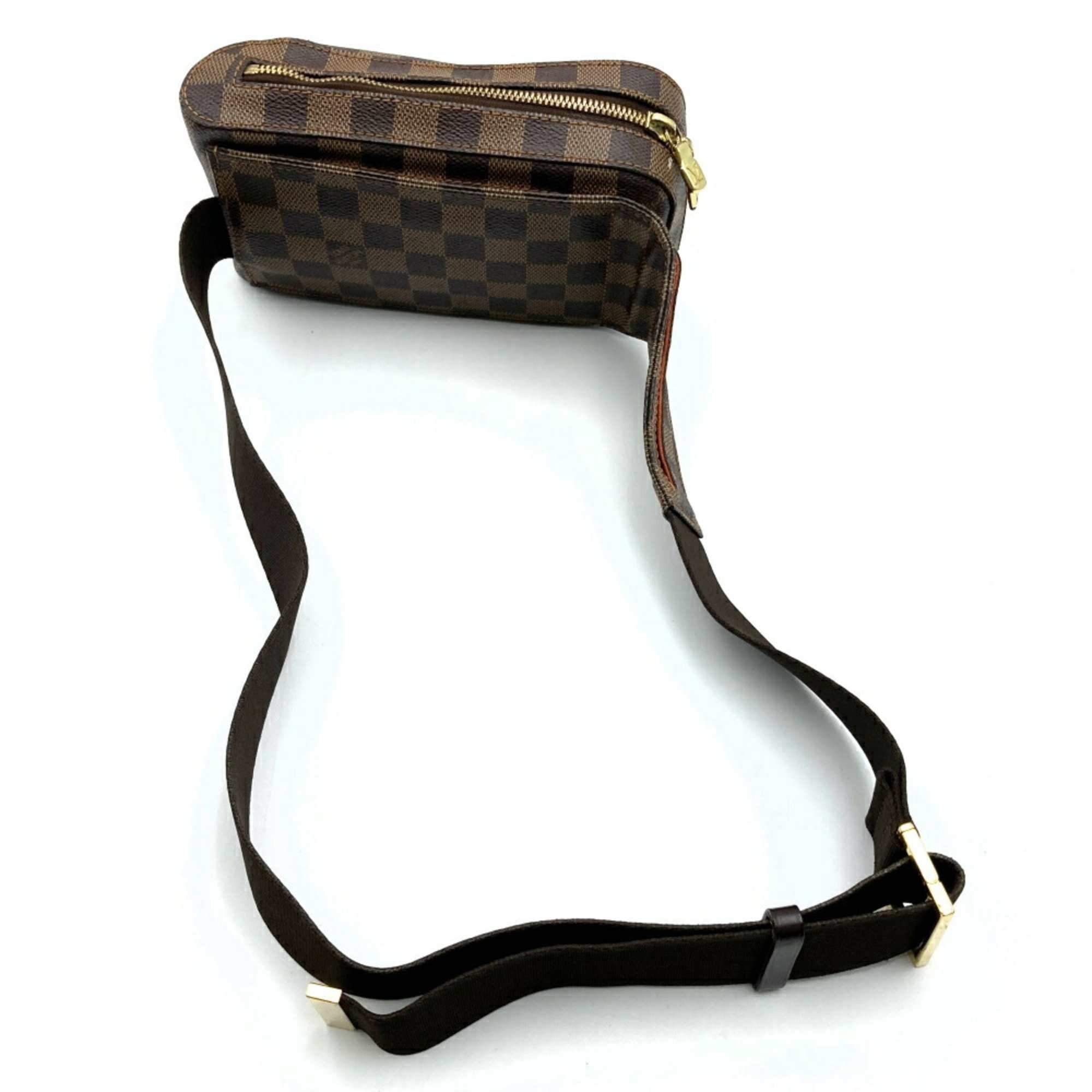 Louis Vuitton N51994 Geronimos Waist Bag Pouch Body Brown Damier LOUIS VUITTON