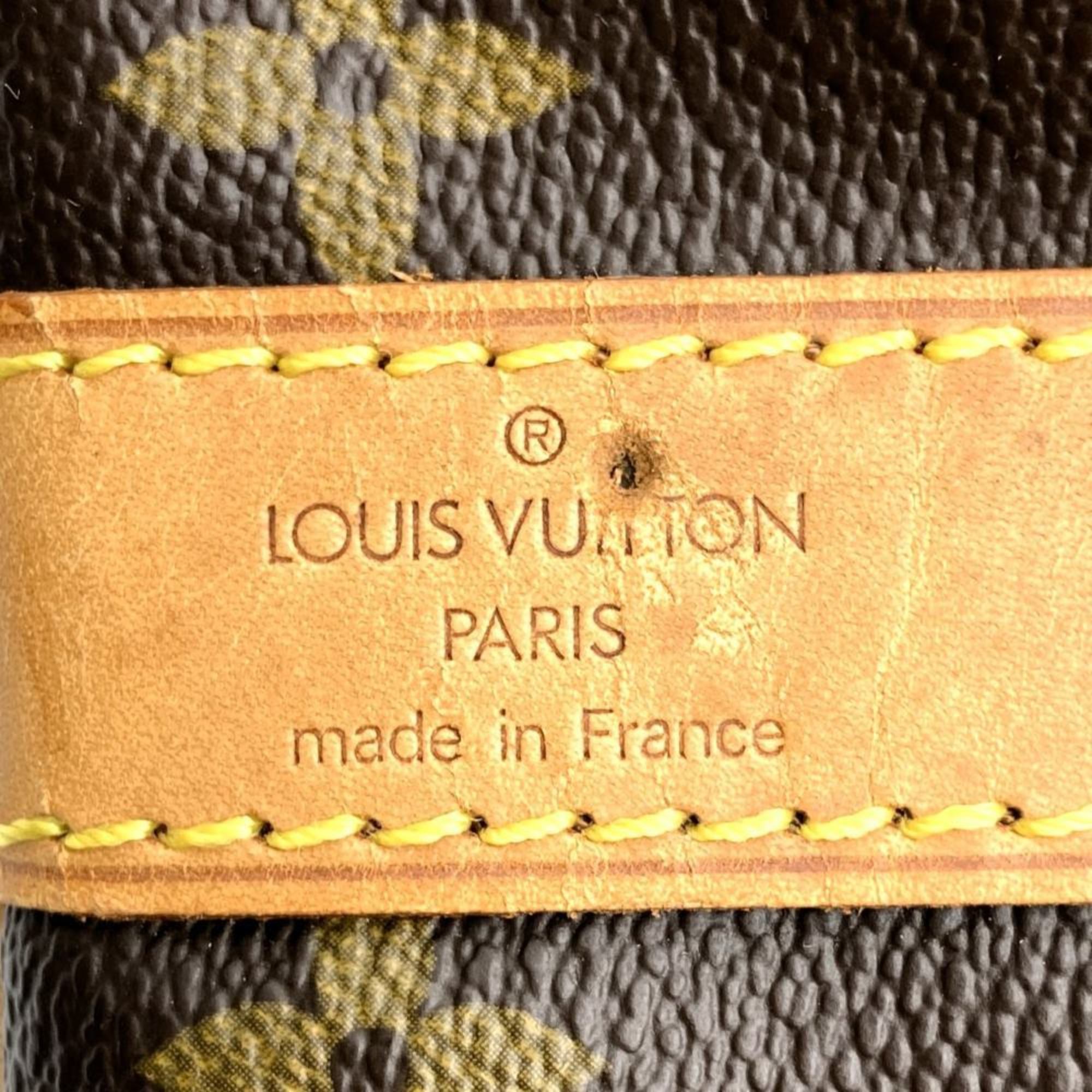Louis Vuitton M41414 Keepall Bandouliere 55 Boston Bag Brown Monogram LOUIS VUITTON