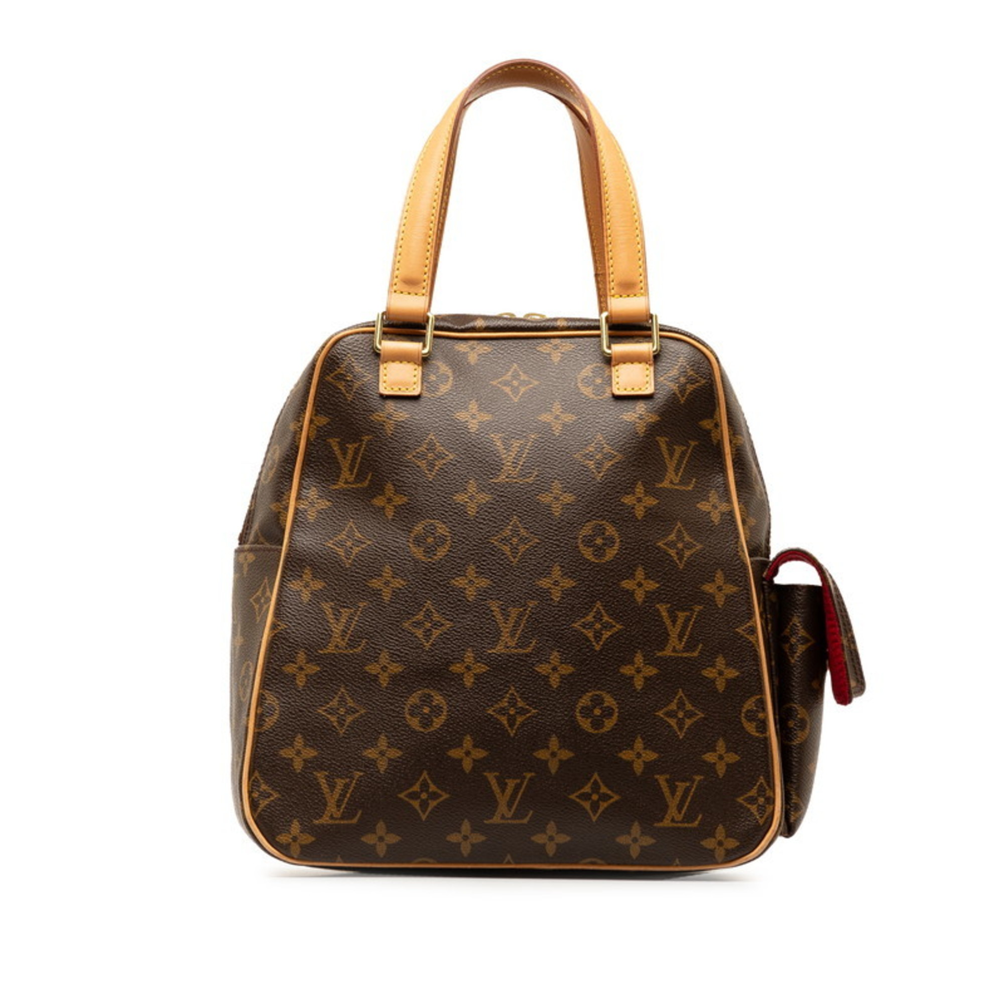 Louis Vuitton Monogram Excentric Cite Handbag M51161 Brown PVC Leather Women's LOUIS VUITTON