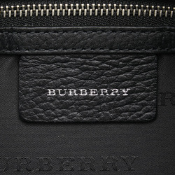 Burberry Nova Check Shoulder Bag Black Beige Nylon Leather Women's BURBERRY