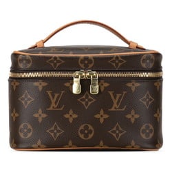 Louis Vuitton Monogram Nice Vanity Bag M44495 Brown PVC Leather Women's LOUIS VUITTON