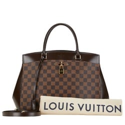 Louis Vuitton Damier Rivoli MM Handbag Shoulder Bag N41150 Brown PVC Leather Women's LOUIS VUITTON