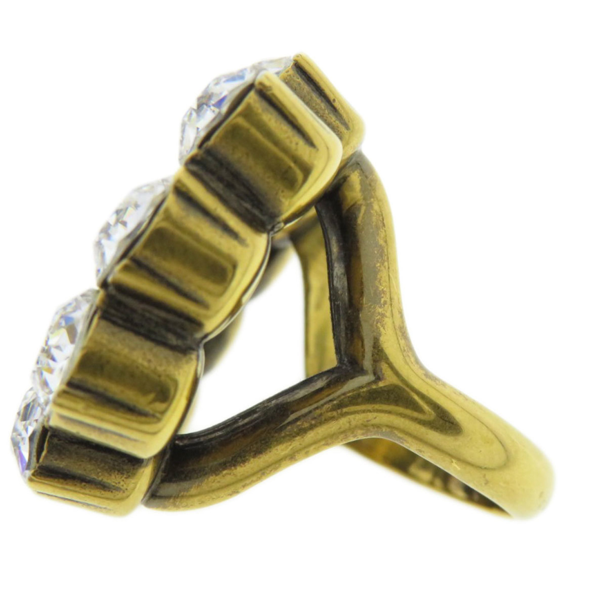 Gucci GG Marmont Rhinestone M Ring for Women GUCCI