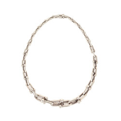 TIFFANY&Co. Tiffany HardWear Graduated Link Necklace 18in Silver 925 Men's