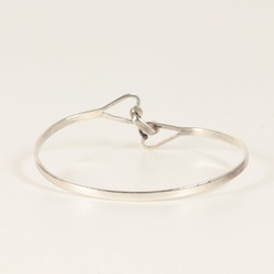 TIFFANY&Co. Tiffany Heart Hook & Eye Bracelet Silver Ag925 K14 Men's