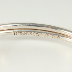 TIFFANY&Co. Tiffany Double Hook & Eye Bracelet Silver Ag925 AU750 K18 Men's
