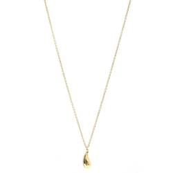 Tiffany & Co. K18YG Teardrop Pendant Necklace 41cm 4g