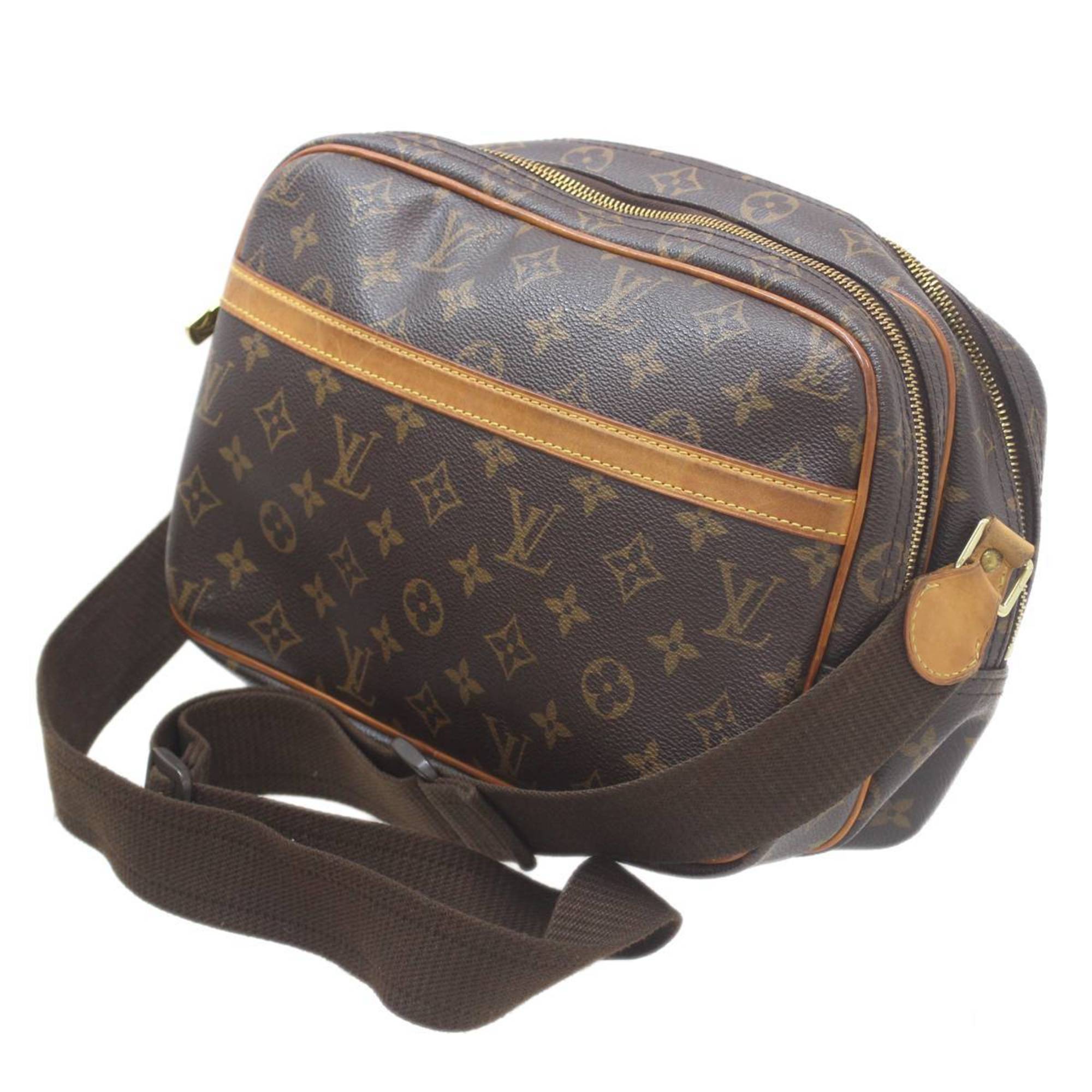 LOUIS VUITTON Louis Vuitton Reporter PM Shoulder Bag Monogram Brown M45254 SP2162