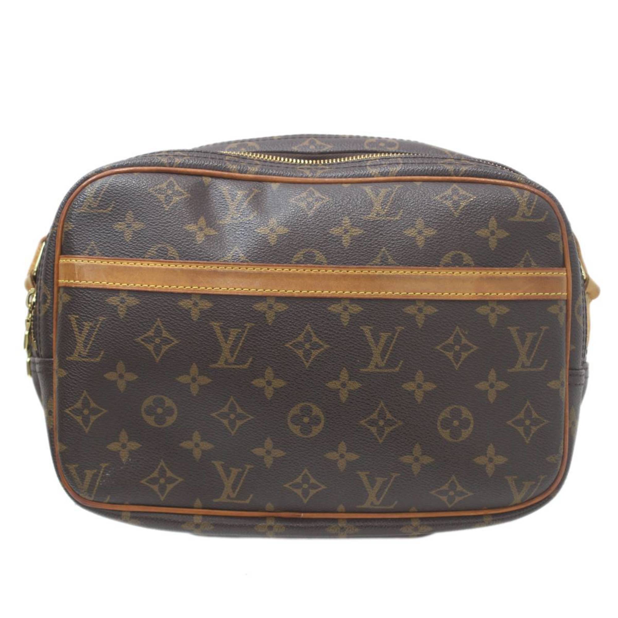 LOUIS VUITTON Louis Vuitton Reporter PM Shoulder Bag Monogram Brown M45254 SP2162