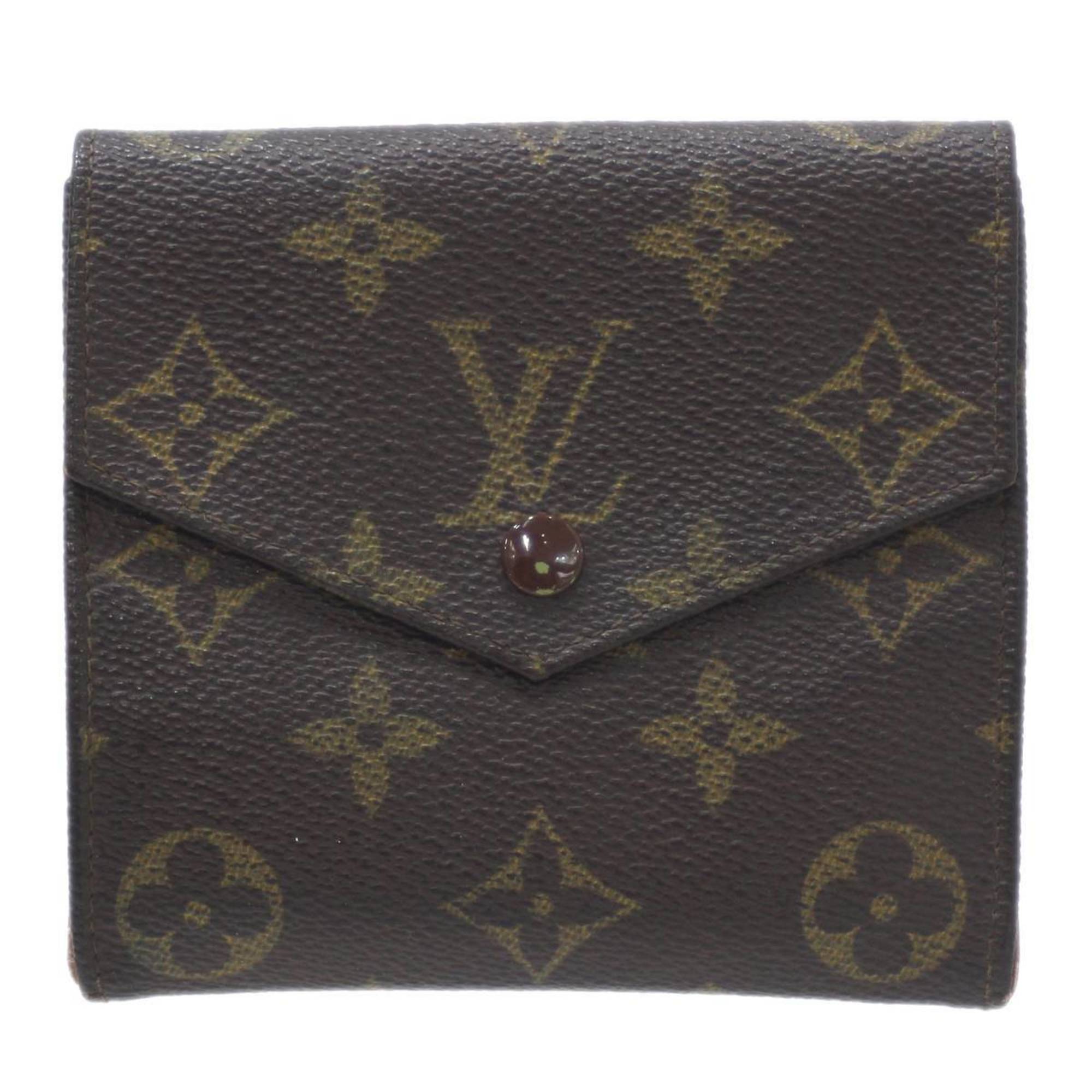 LOUIS VUITTON Louis Vuitton Porte Monnaie Bi-Carte Credit W Wallet Monogram