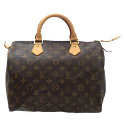 LOUIS VUITTON Louis Vuitton Speedy 30 Boston Bag Monogram Brown M41526 AA0015