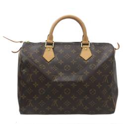 LOUIS VUITTON Louis Vuitton Speedy 30 Boston Bag Monogram Brown M41526 AA0015